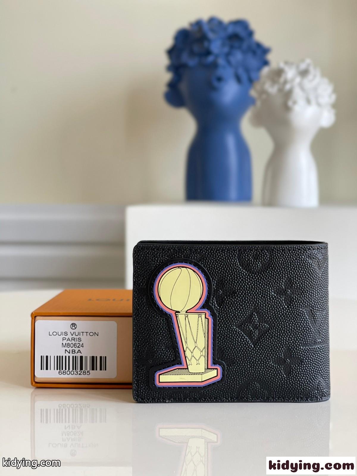 大人気 M80624 LVXNBA 折りたたみ財布 ルイヴィトン 財布 コピー メンズ ウォレット-0
