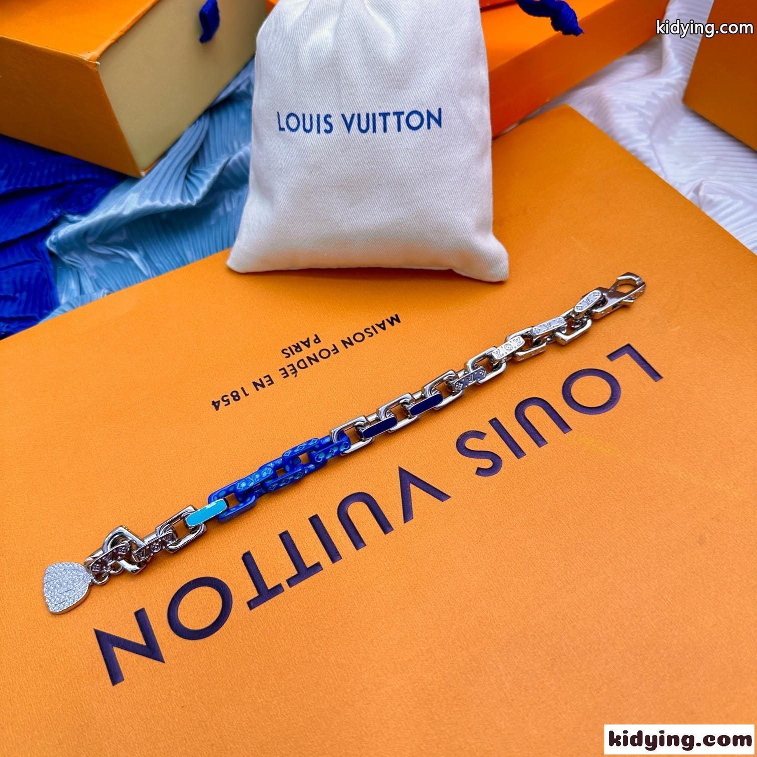 LV × YK ブラスレ・パラダイス チェーン パンプキン ルイ・ヴィトン ブレスレット コピー-2