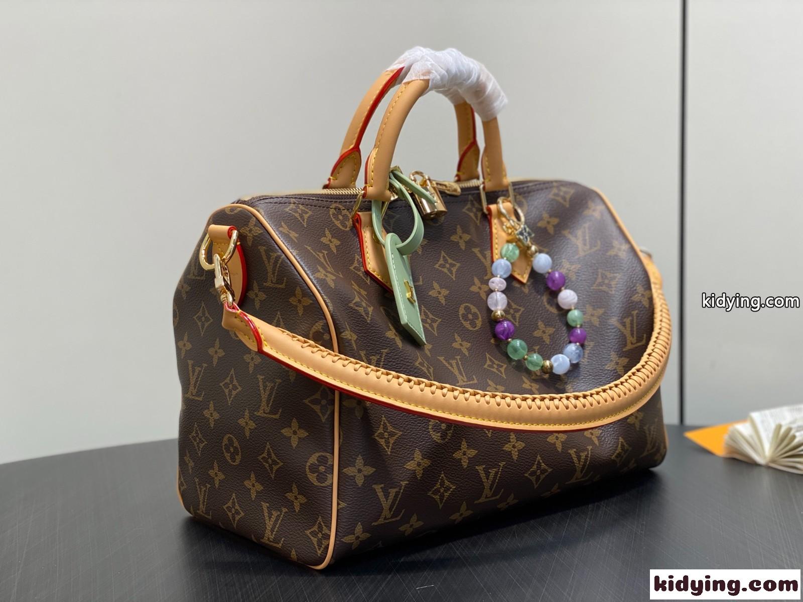 海外限定 LV スピーディ ソフト 30 バック ルイヴィトン スーパーコピー ハンドバッグ M15107-0