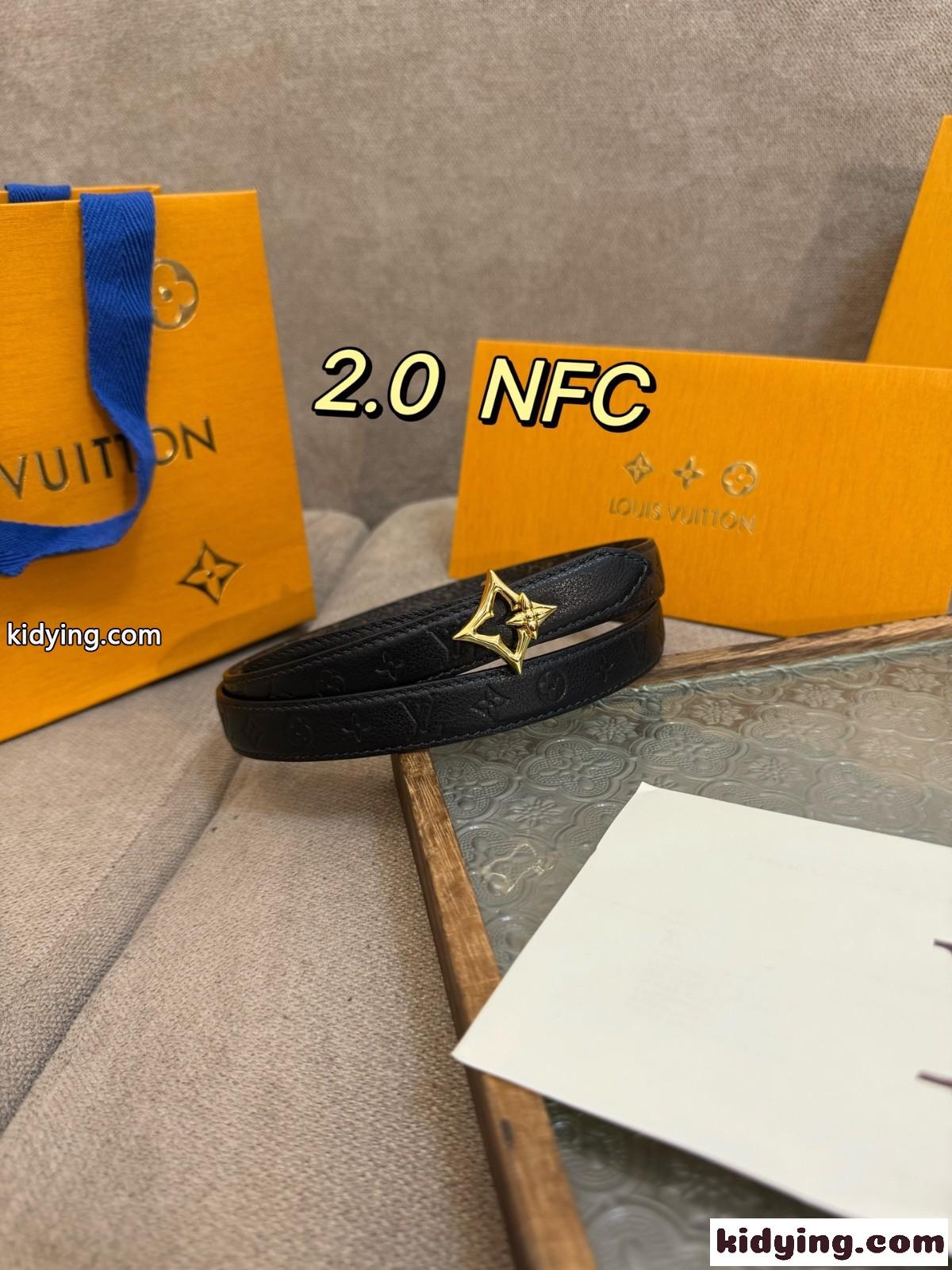 ルイ・ヴィトン スーパーコピー ベルト・LV フラワーグラム 20MM リバーシブル ブラック-0