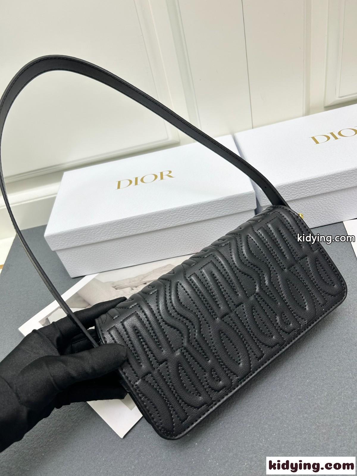 Miss Dior フラップバッグ クリスチャン・ディオール バッグ コピー ブラック-2
