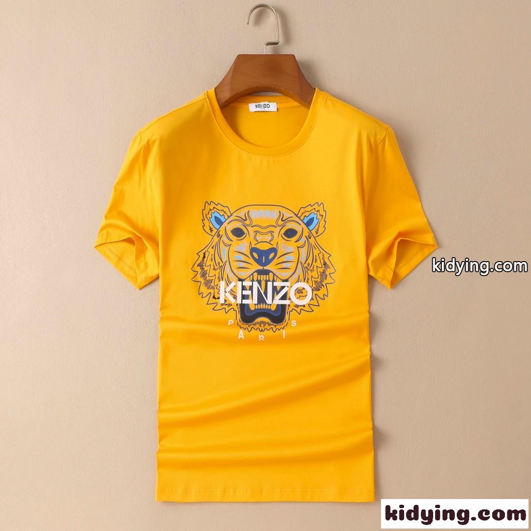 選べる6色 定番 タイガー クルーネック 着心地いい 春夏 新作 ケンゾー tシャツ コピー 半袖 おしゃれ メンズ トップス-1