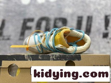 Off-White大手メーカー純正原品木型原紙版原データ開発 超ソフトヘッド層皮革+綿実登山用縛り紐 オフホワイト シューズ 新品 コピー-4