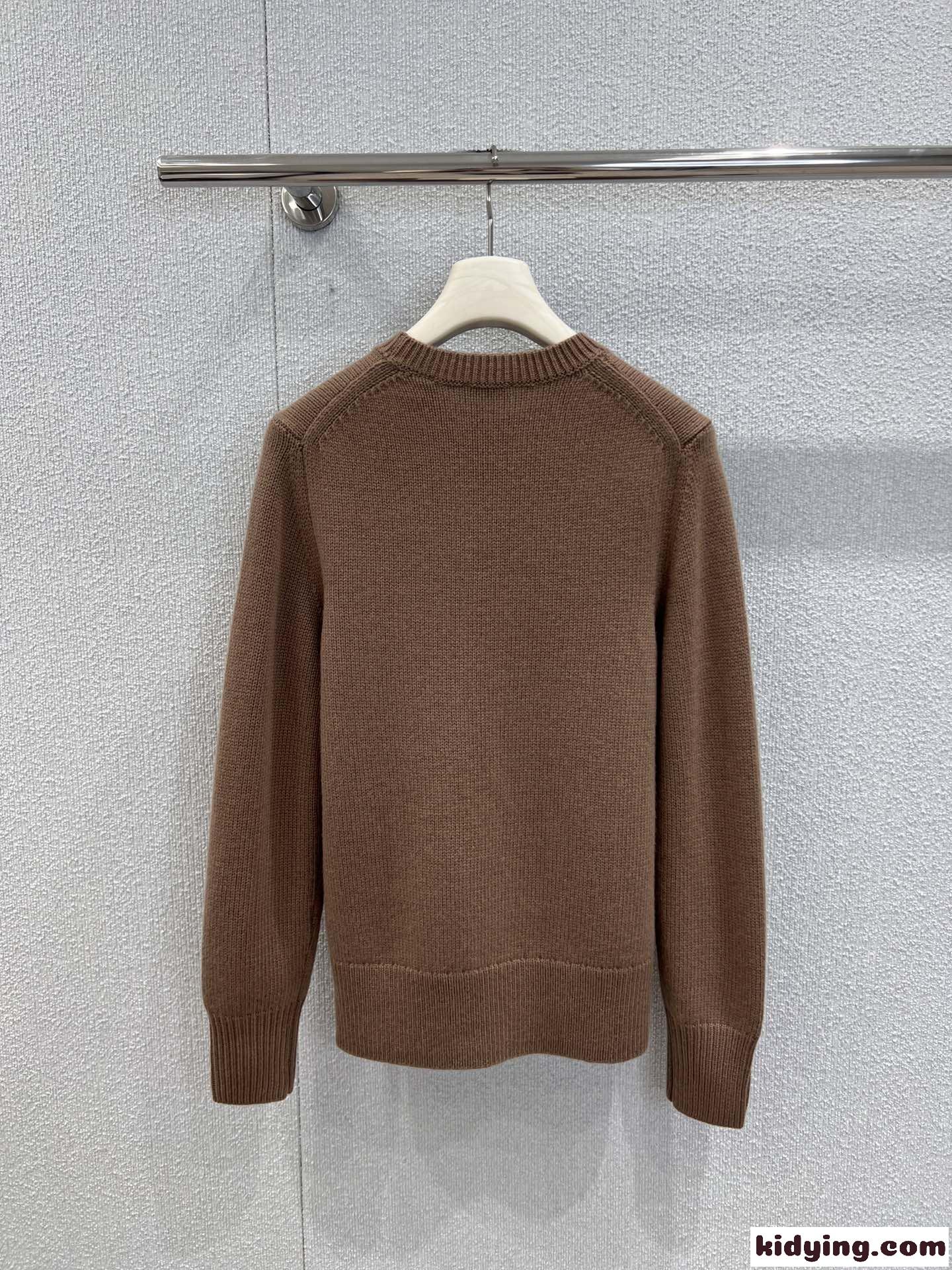 定番 人気 クルーネック プルオーバー バーバリー セーター コピー ブラウン-1