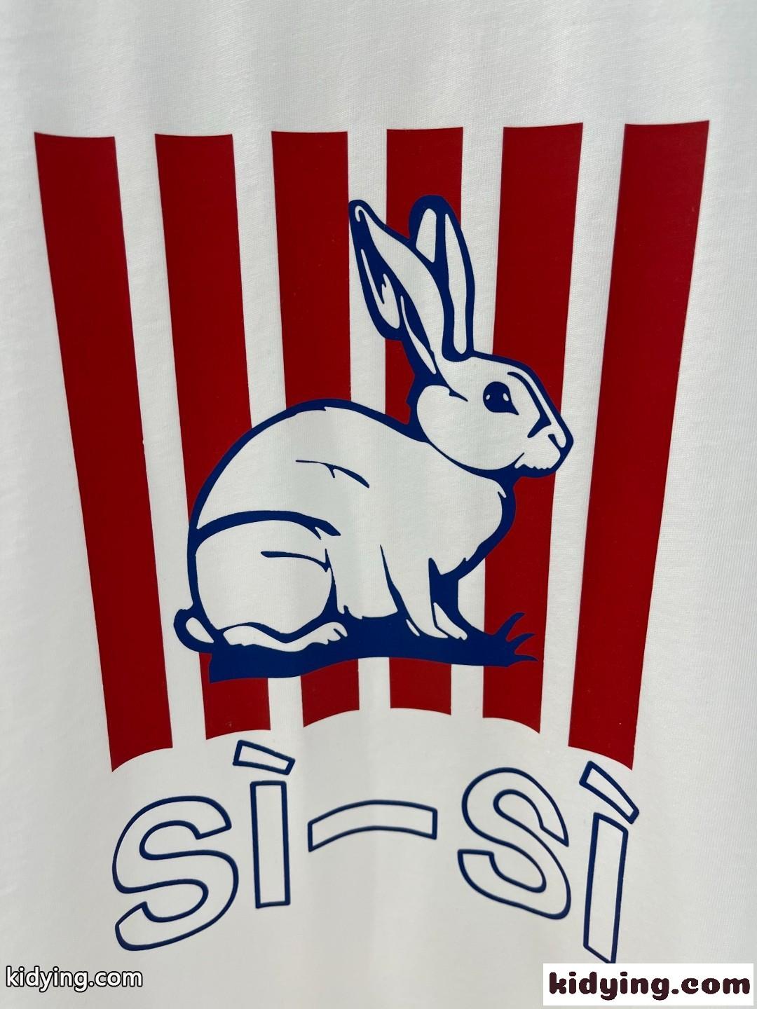 ユニセックス クラッシュド プリント 半袖Tシャツ ボッテガ・ヴェネタ Tシャツ コピー ホワイト-2