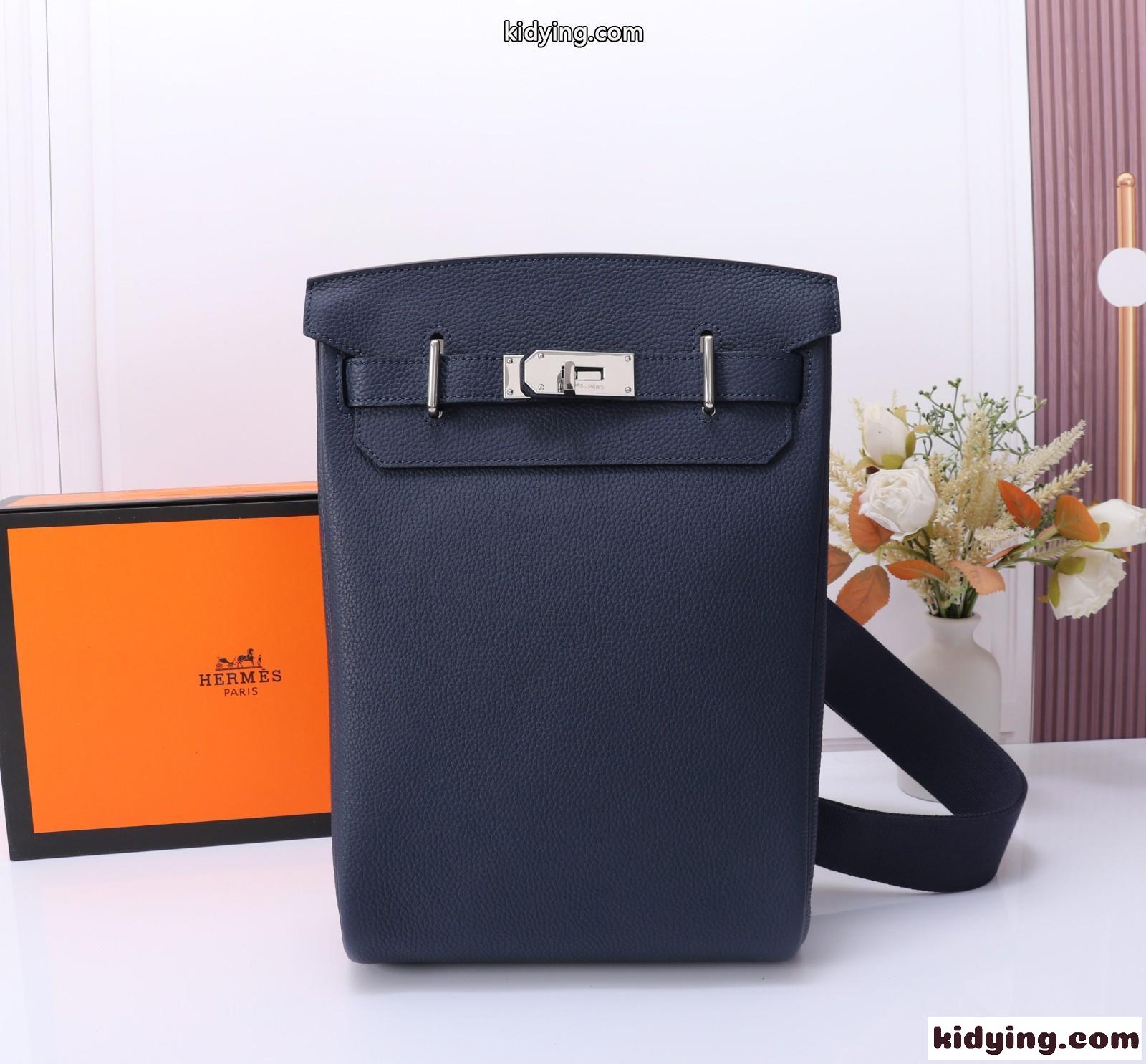 ユニセックス 大人気 HERMES エルメス アッカド ショルダーバッグ スーパーコピー-1
