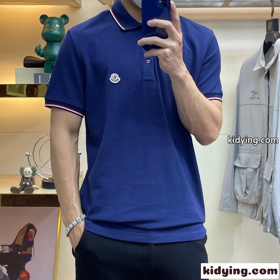定番 人気 ロゴ入り ポロシャツ モンクレール Tシャツ コピー 半袖 トップス-1