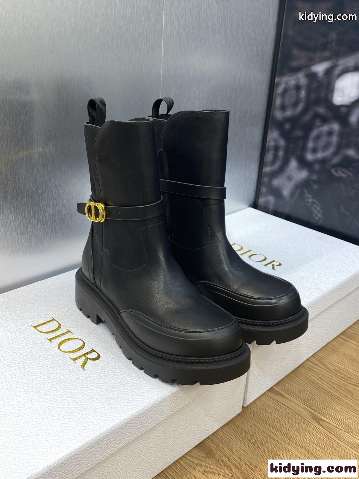 DIOR EMPREINTE ショートブーツ クリスチャン・ディオール ブーツ コピー-0