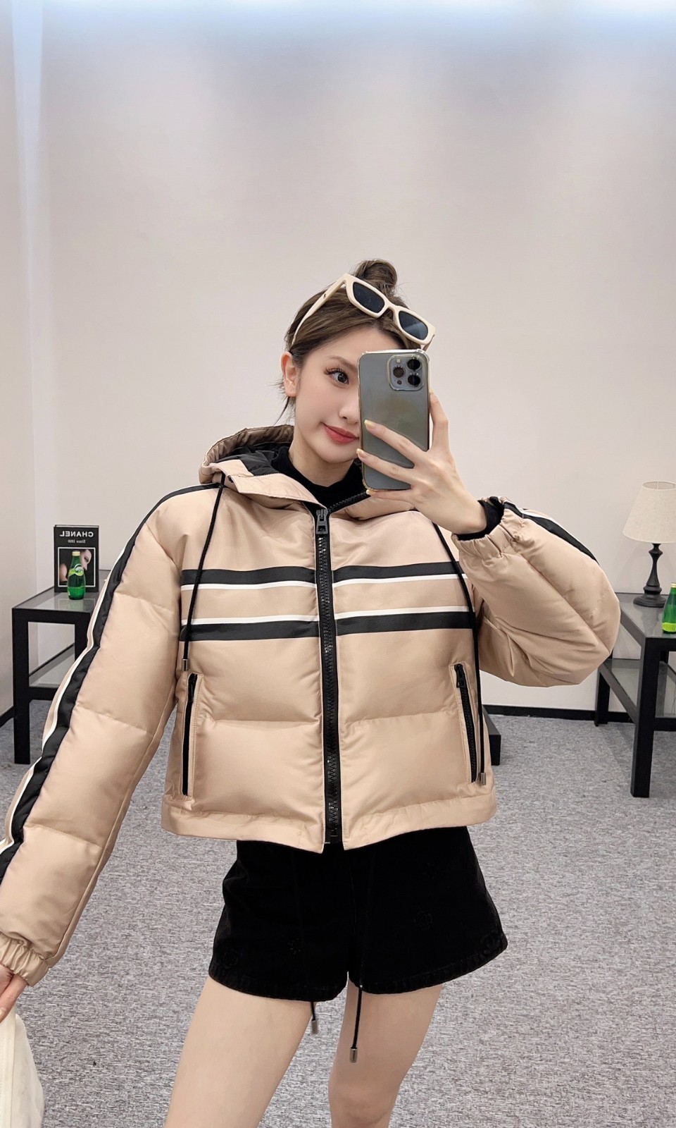 DiorAlps クロップド パファージャケット クリスチャン・ディオール ダウンジャケット コピー-3