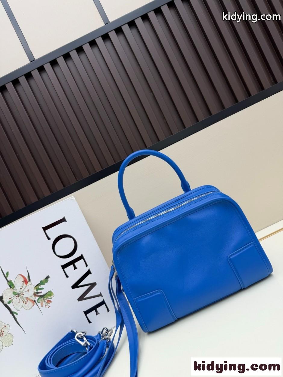 人気 LOEWE アマソナ180バッグ スモール ロエベ スーパーコピー ブルー-1
