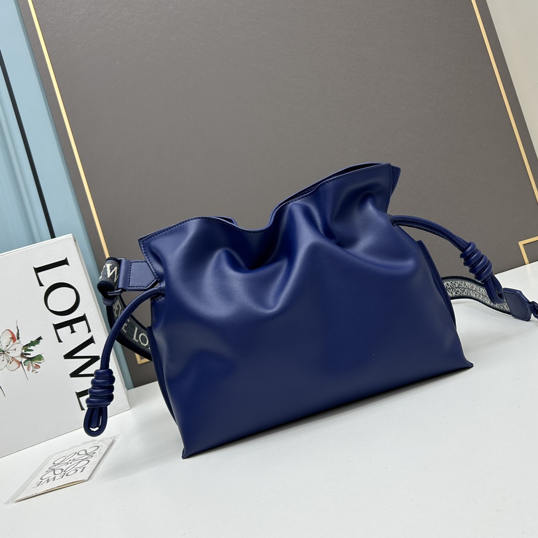 LOEWE フラメンコクラッチ ロエベ バッグ コピー ショルダーバッグ ブルー-1