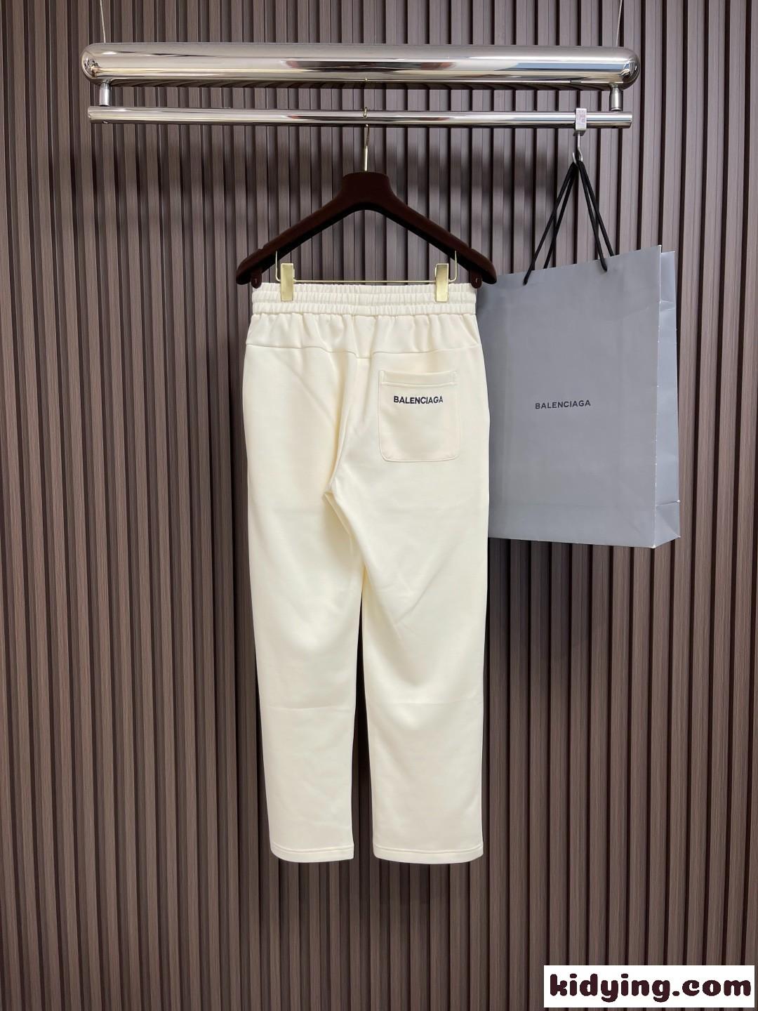 カジュアル ロゴ入り スウェットパンツ バレンシアガ パンツ コピー メンズ-0