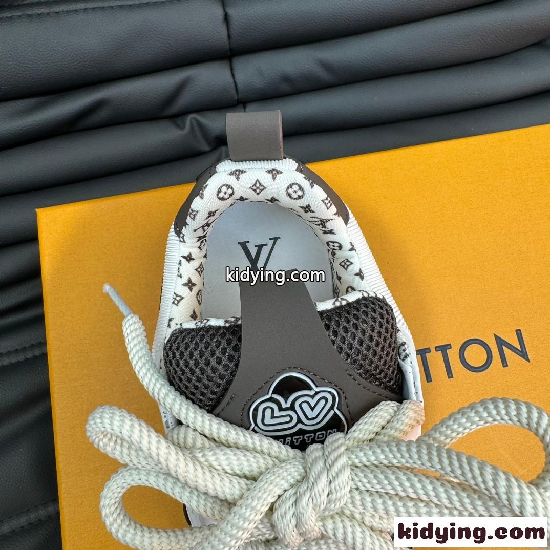 メンズ おしゃれ 大人気 ルイヴィトン スニーカー コピー LV スケート・ライン スニーカー-4