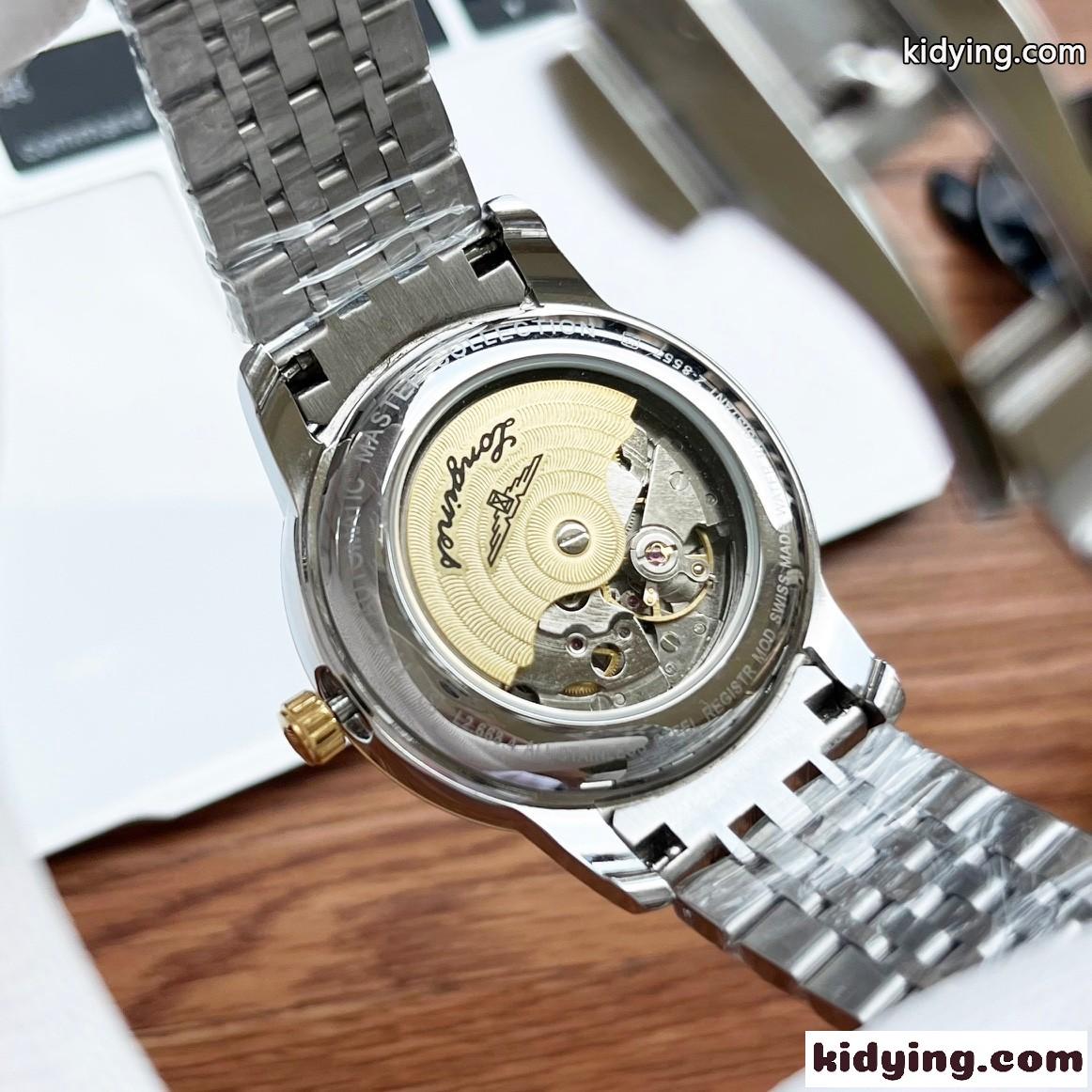 ロンジン 時計 コピー 40mm 洗練された クラシック 自動巻き ウォッチ-6
