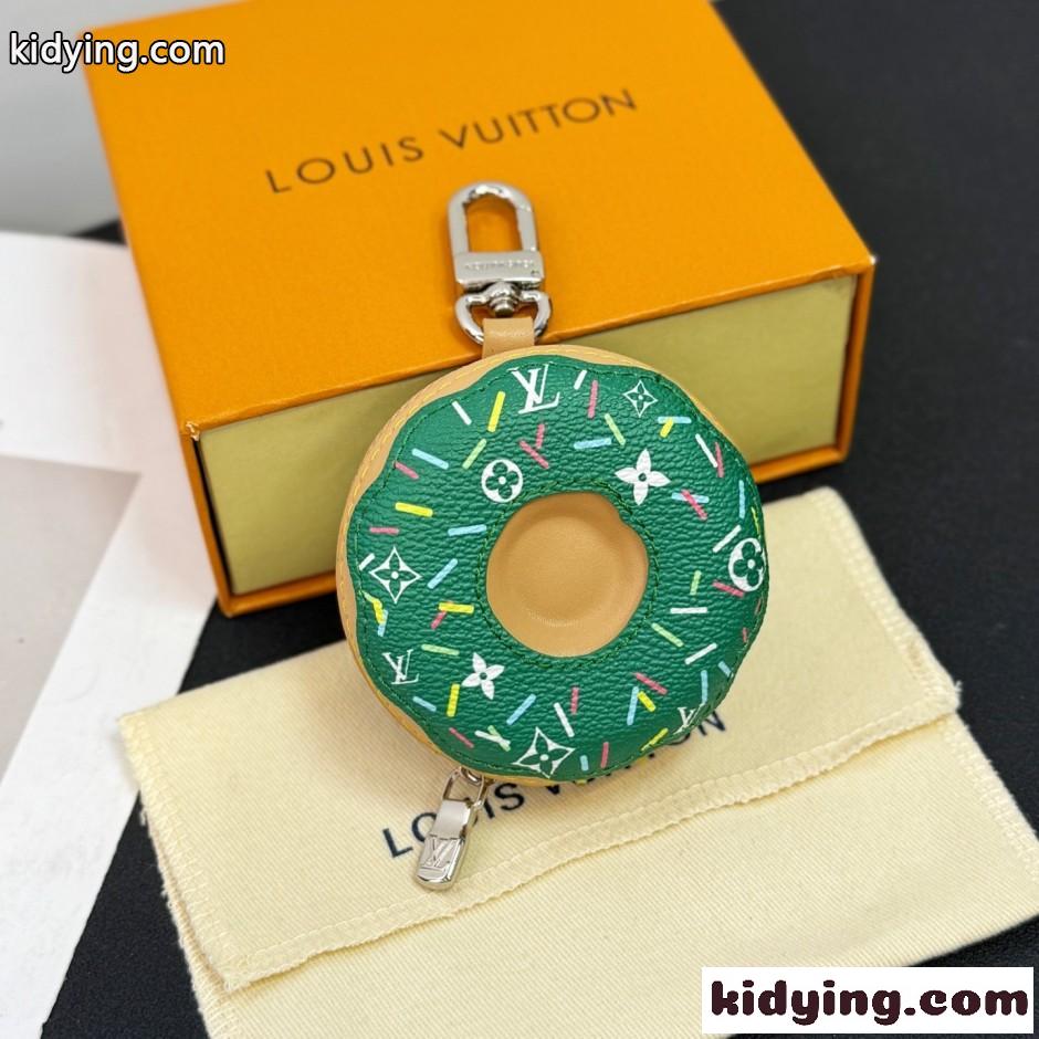 バッグチャーム・LV ドーナッツ ルイ・ヴィトン キーホルダー 偽物 グリーン-0