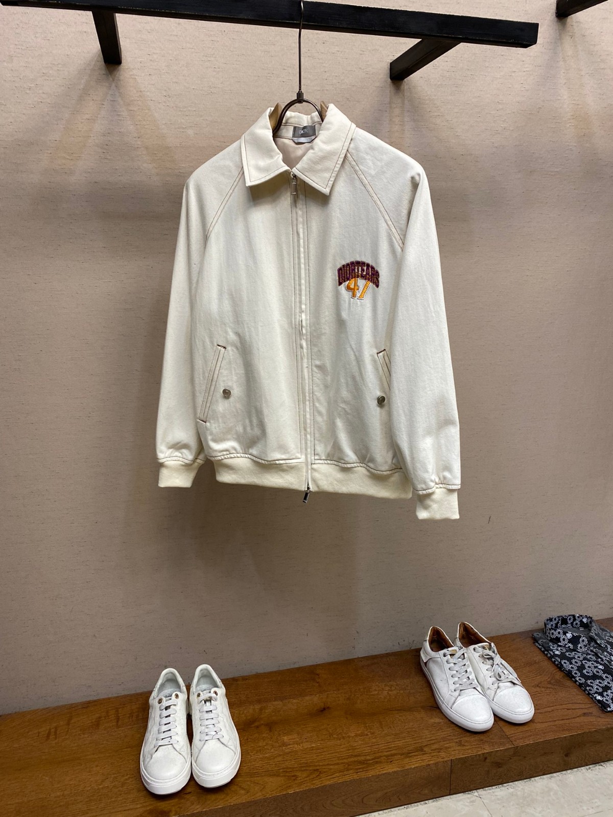 おしゃれ DIOR TEARS ジップブルゾン クリスチャン・ディオール ジャケット コピー メンズ-2