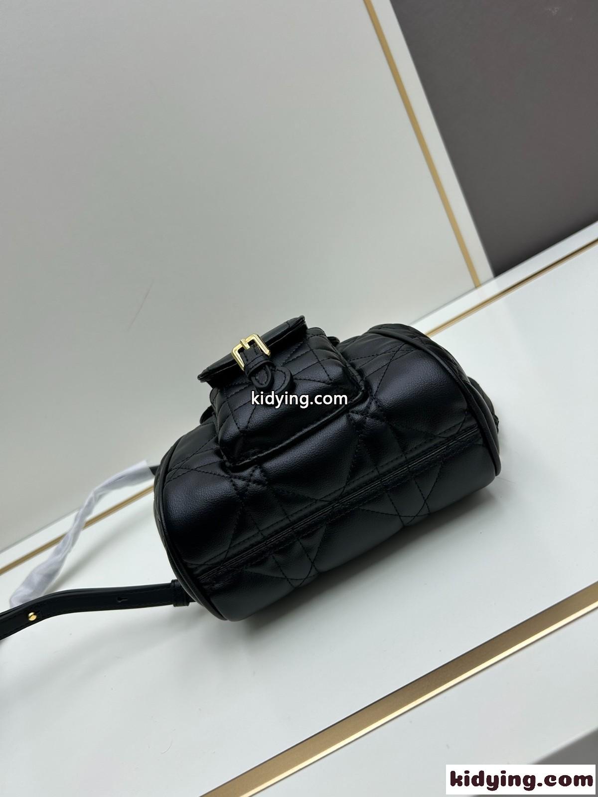 Dior Caro バックパック スモール クリスチャン・ディオール バッグ コピー ブラック-3