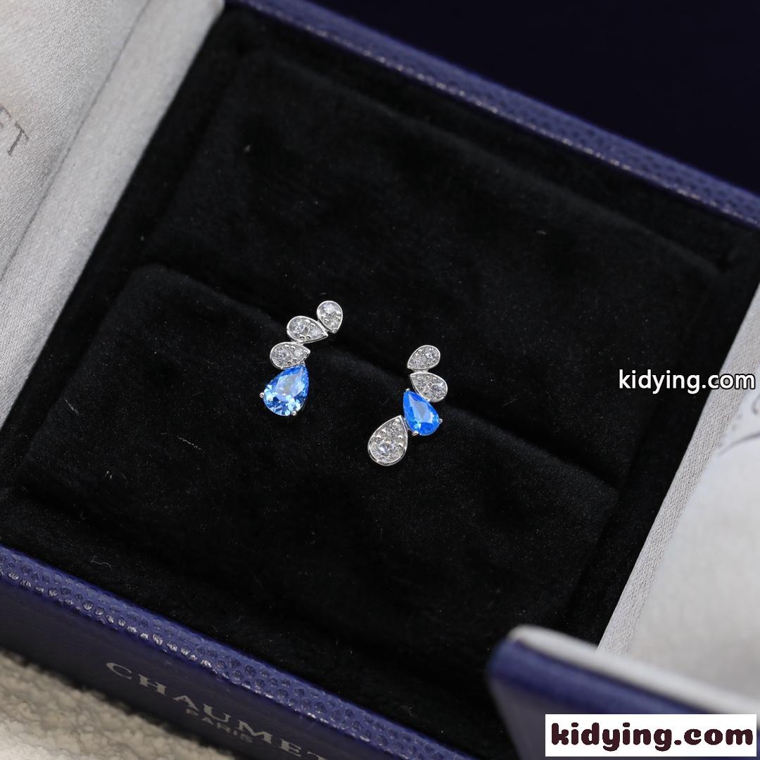 上品 キラキラ 存在感アップ レディース アクセサリー シルバー925 ショーメ ピアス コピー イヤリング-3