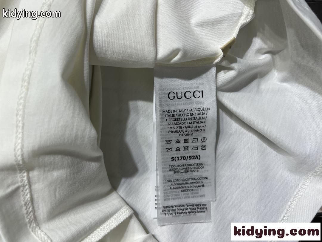 インターロッキングG 1921 GUCCI コットン Tシャツ グッチ Tシャツ コピー 半袖-3