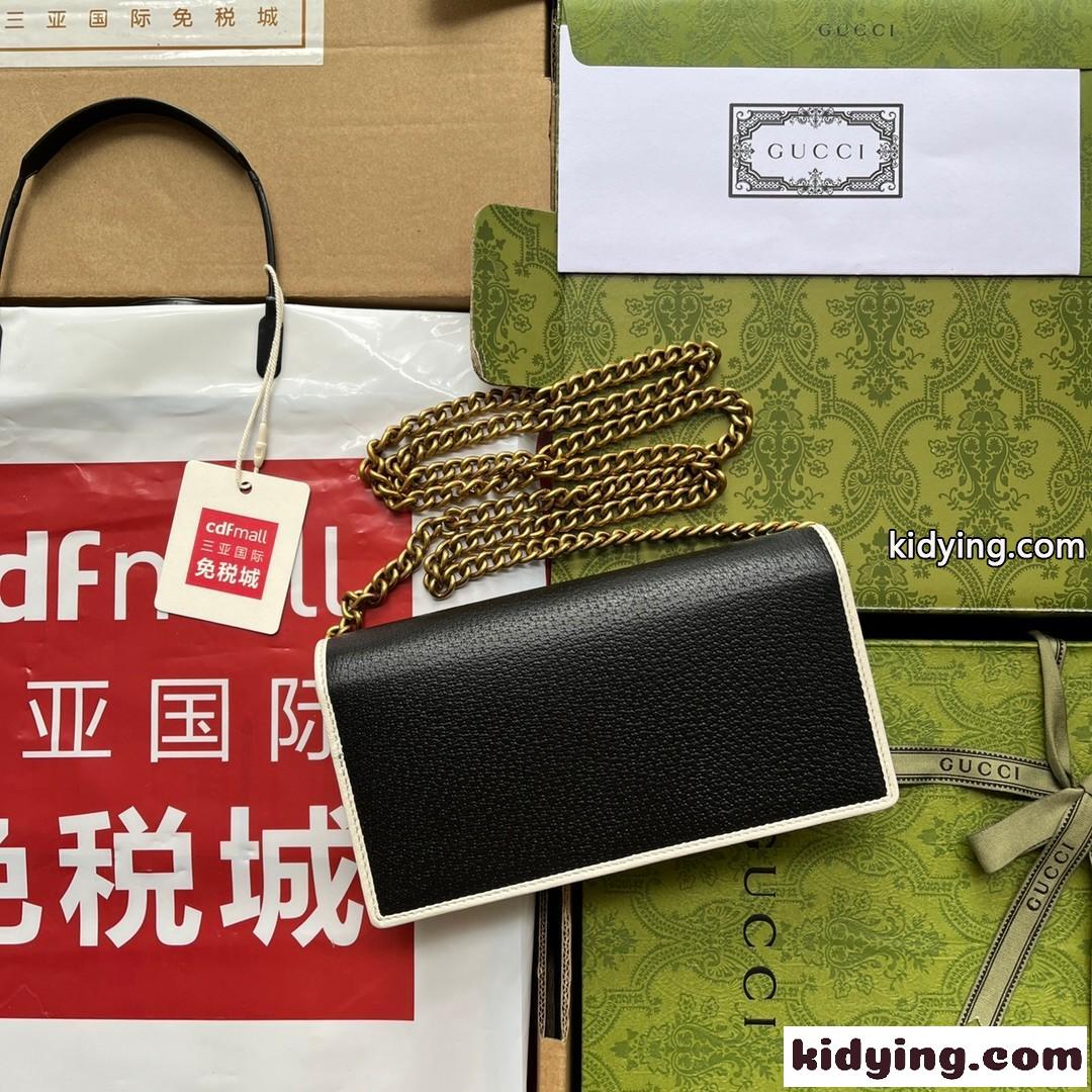 adidas x Gucci ロゴ 人気 レディース グッチ バッグ コピー ウォレット チェーンバック-2