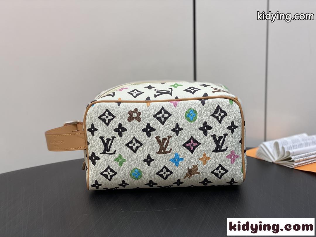 M47069 ロッカー ドップ・キット ルイヴィトン バッグ スーパーコピー クラッチバッグ ホワイト-1