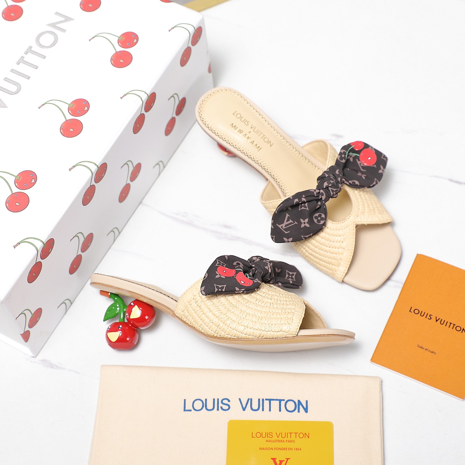 大人気 新作 LV × TM シェリー ミュール ルイ・ヴィトン サンダル スーパーコピー N級品-0