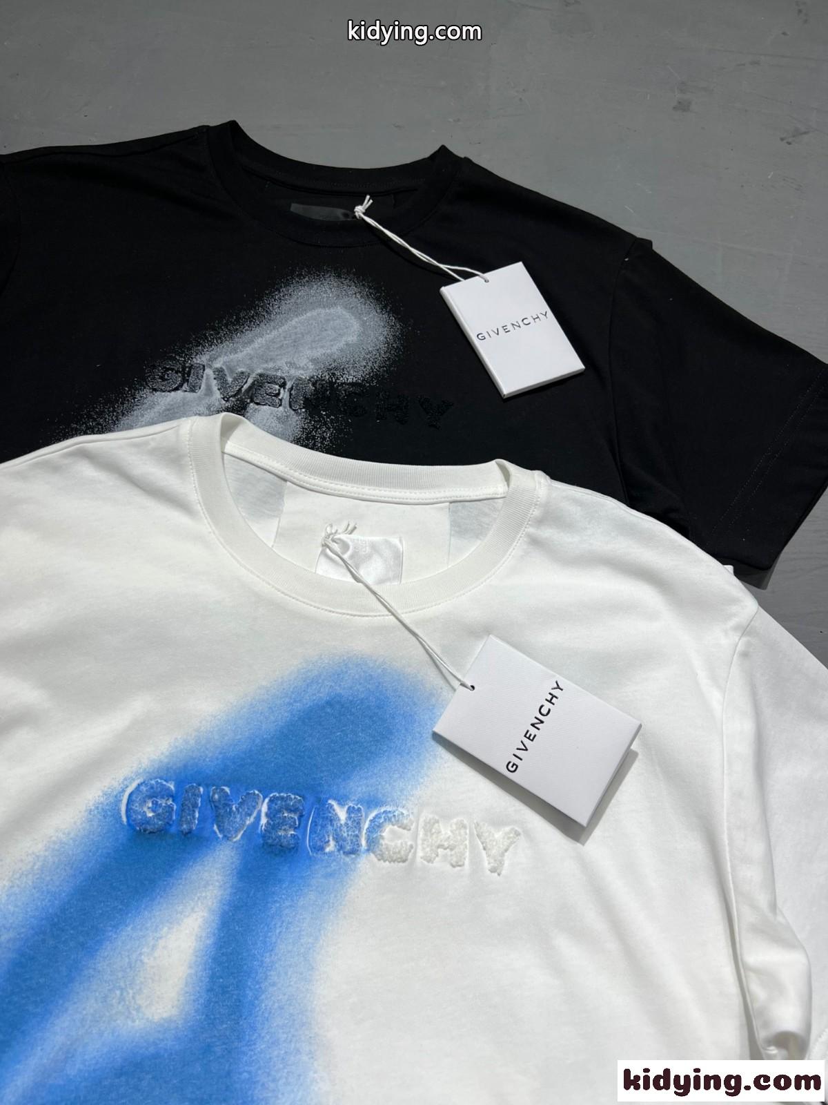 ユニセックス 人気 ビッグシルエット クルーネック ジバンシィ Tシャツ コピー カジュアル 高級感 トップス-3