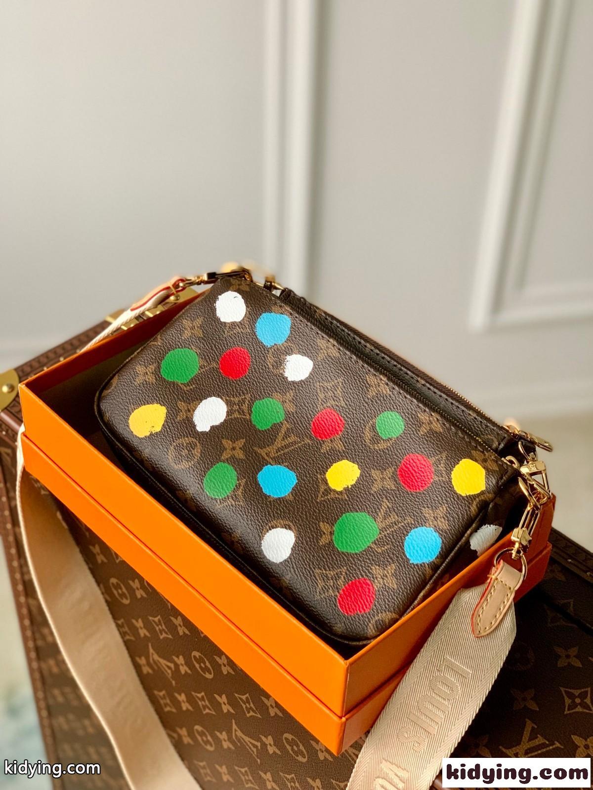 M46385 LV × YK ミュルティ･ポシェット･アクセソワール ルイ・ヴィトン バッグ コピー-2