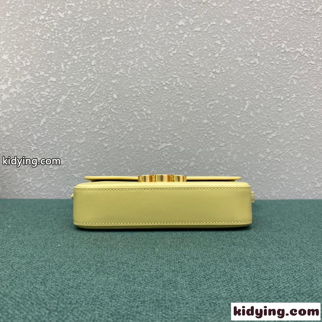 フェミニン 上品 トリオンフ ショルダーバッグ セリーヌ バッグ コピー レディース イエロー-3