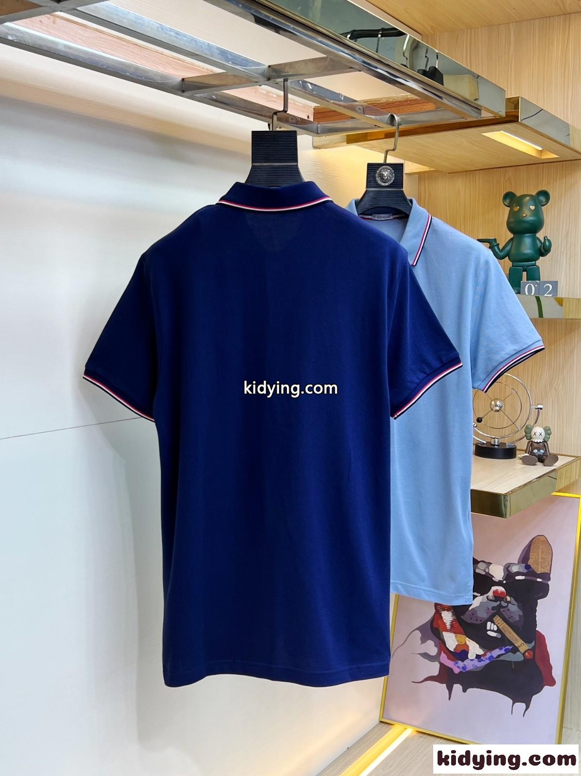 定番 人気 ロゴ入り ポロシャツ モンクレール Tシャツ コピー 半袖 トップス-3