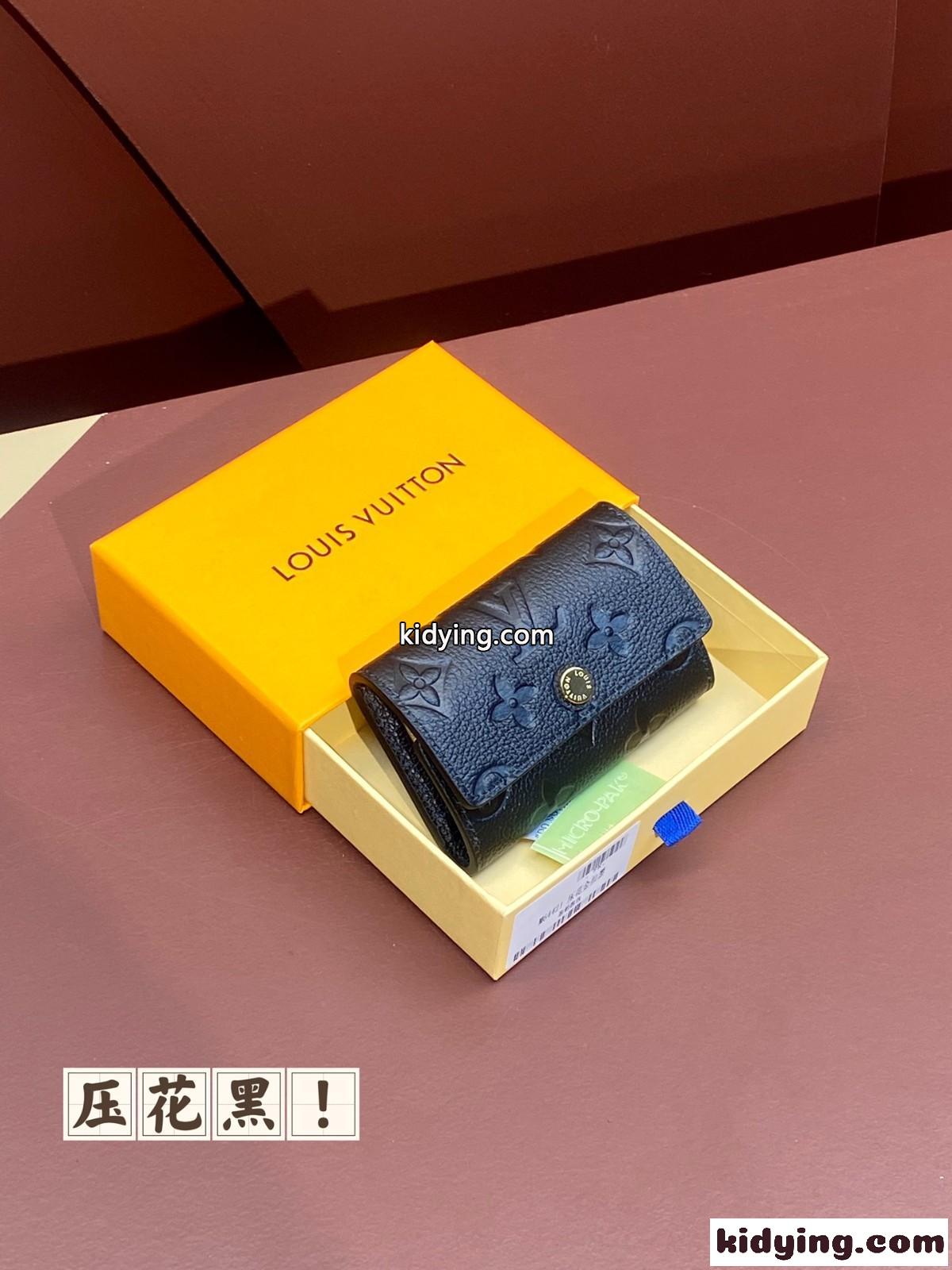 M64421 キーケース ミュルティクレ 6 ルイヴィトン キーホルダー コピー ブラック-0