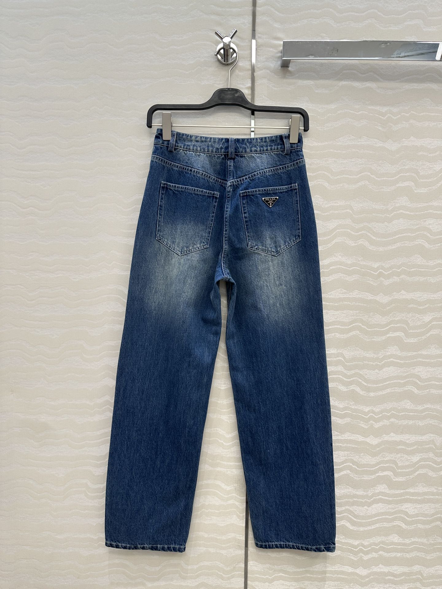 シンプル 合わせやすい デニムパンツ プラダ ジーンズ 偽物 レディース-4