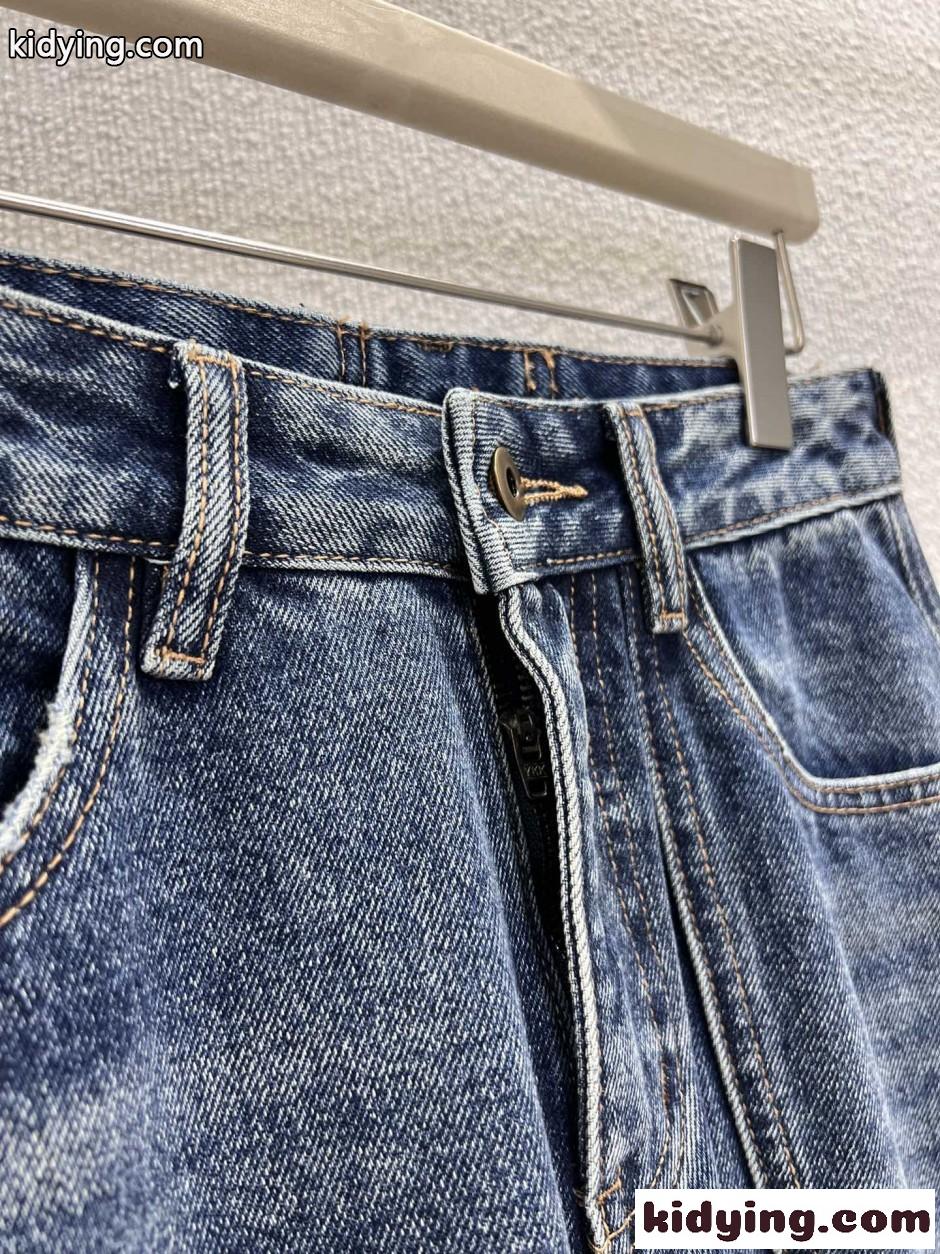 スタイリッシュ 合わせやすい デニムパンツ アレキサンダーワング ジーンズ 偽物-4