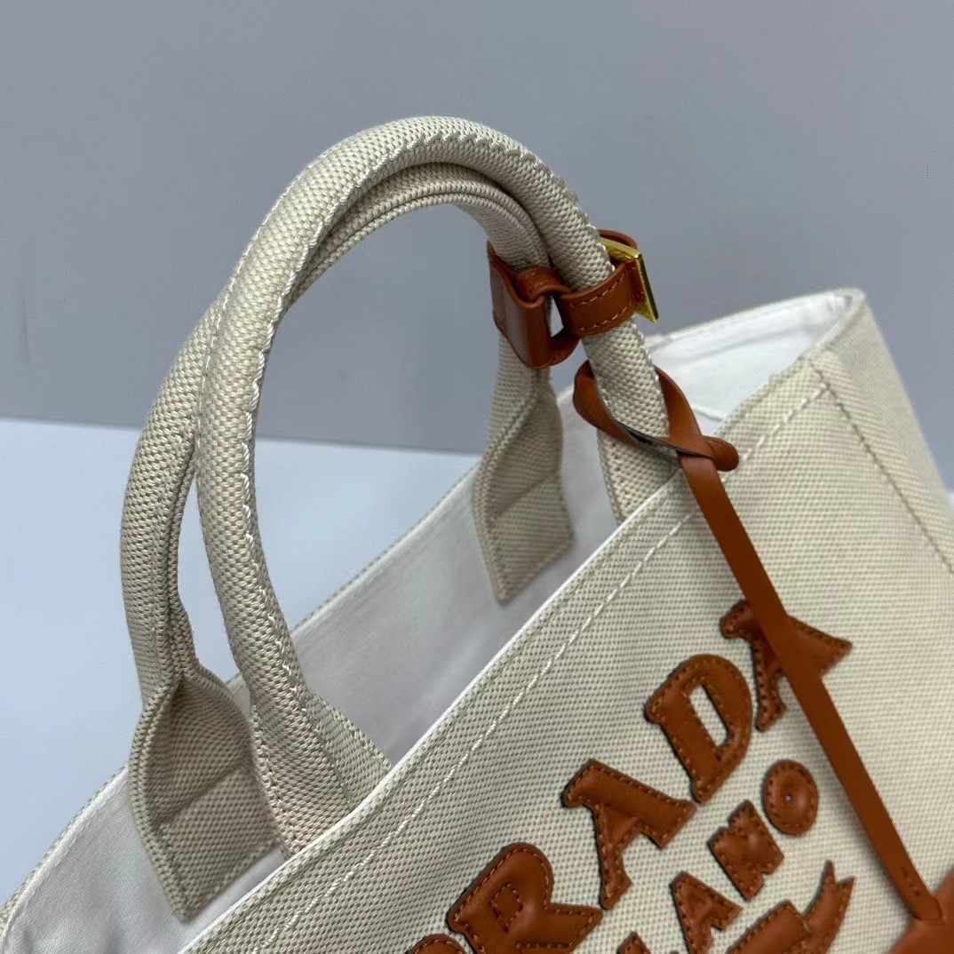カジュアル プラダ バッグ コピー レディース キャンバス トートバッグ-0