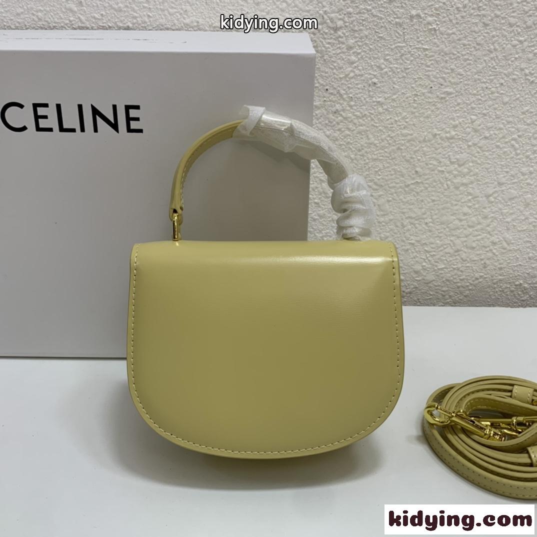 セリーヌ バッグ コピー 人気 ミニ ブザス トリオンフ カーフスキン ショルダーバッグ-1