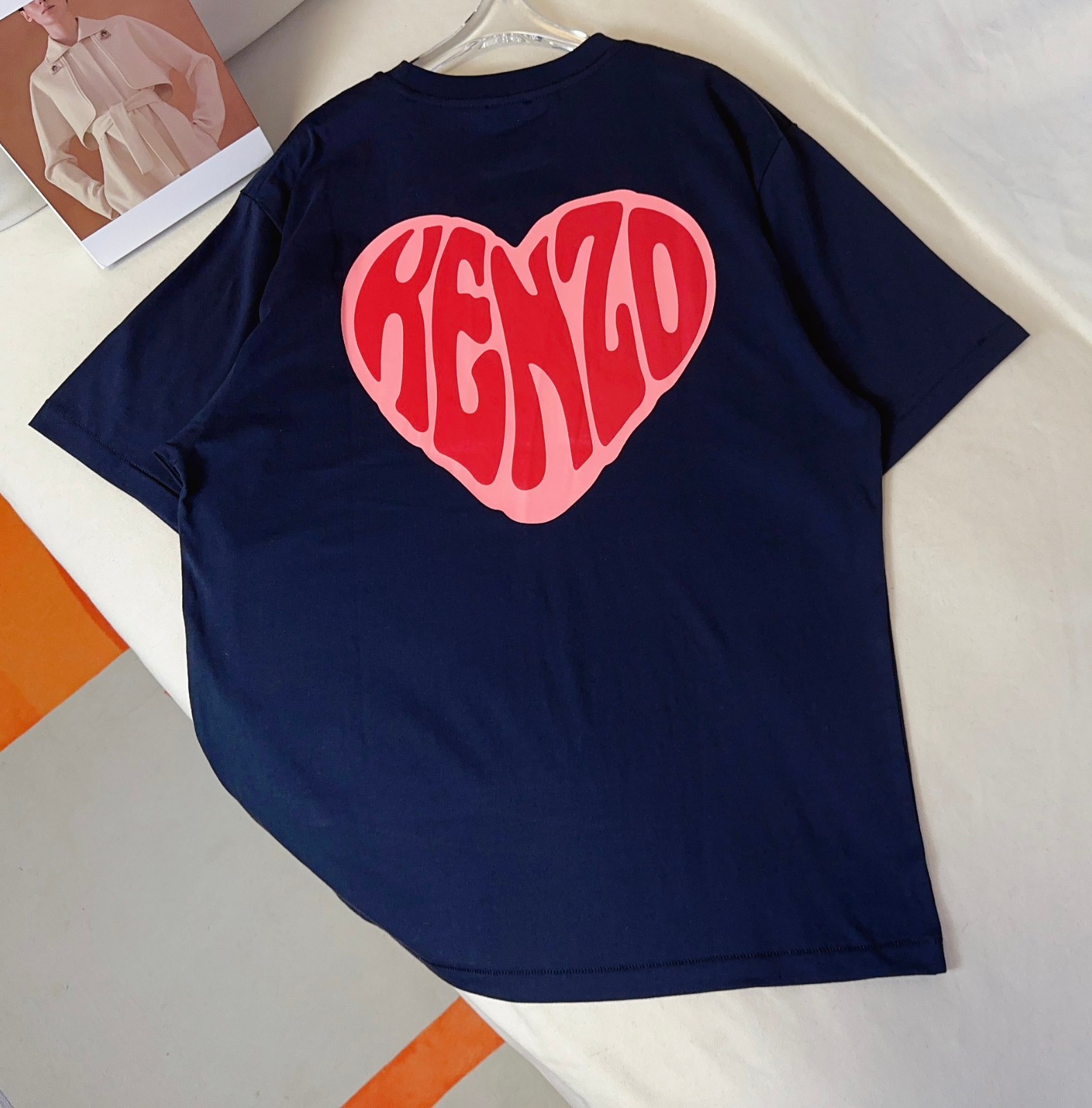 人気 おしゃれ KENZO HEART  ケンゾー Tシャツ コピー カジュアル 合わせやすい-2