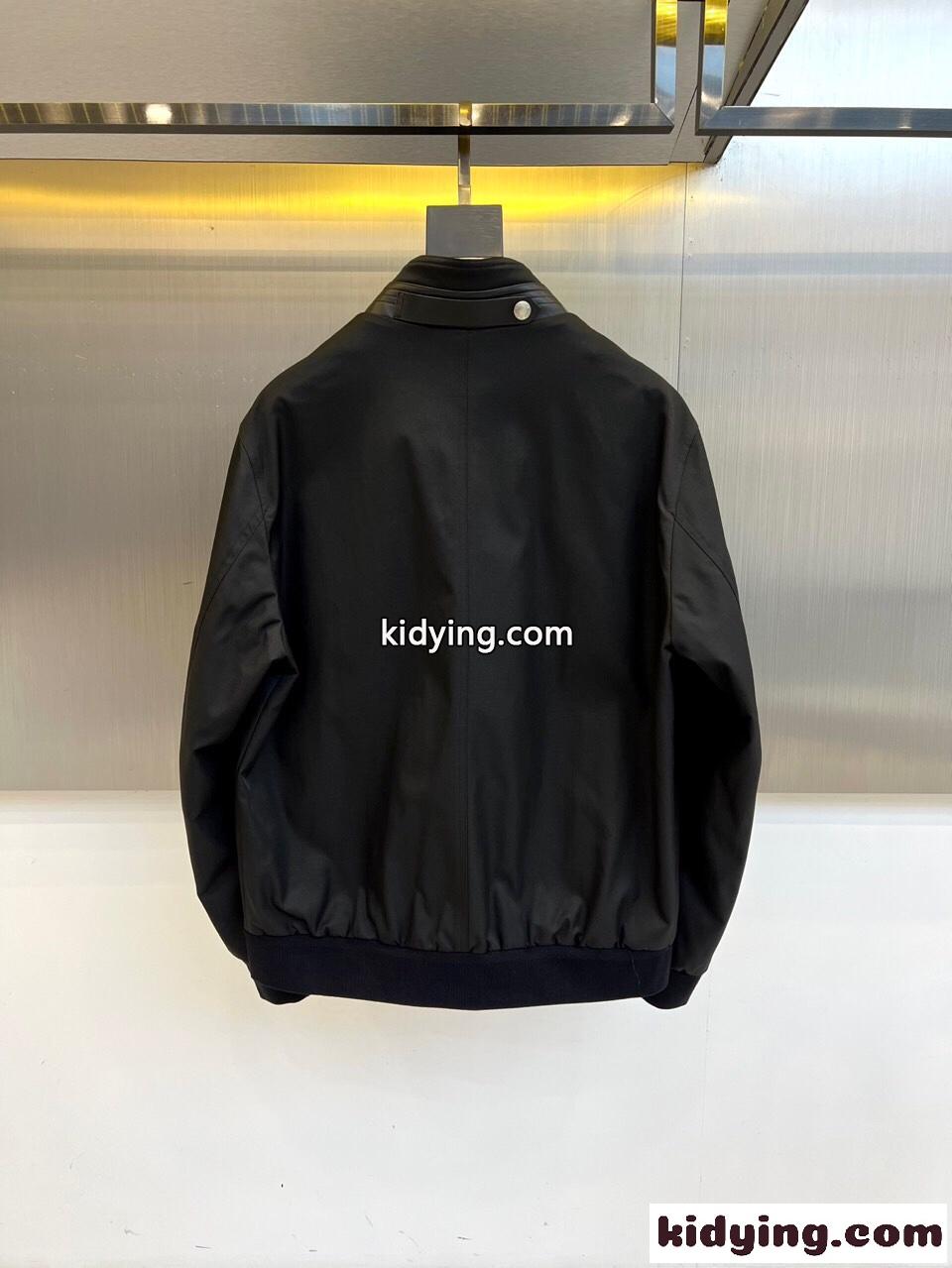 洗練された 大人 上品 ブルゾン トムフォード ジャケット 偽物 メンズ ブラック-3