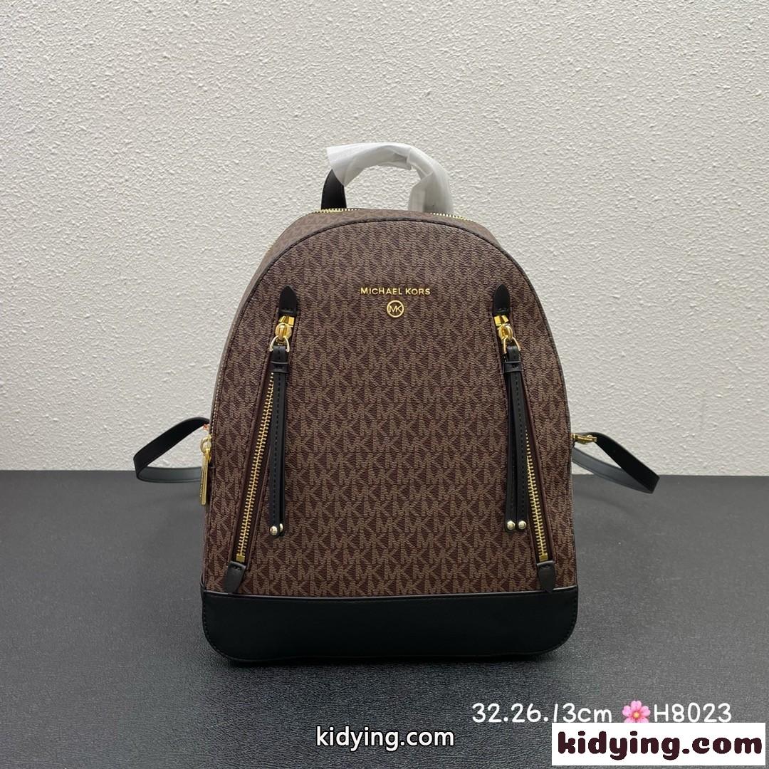 上品 おしゃれ ロゴ プリント レディース バックパック マイケルコース バッグ 人気 コピー 定番 リュック-1