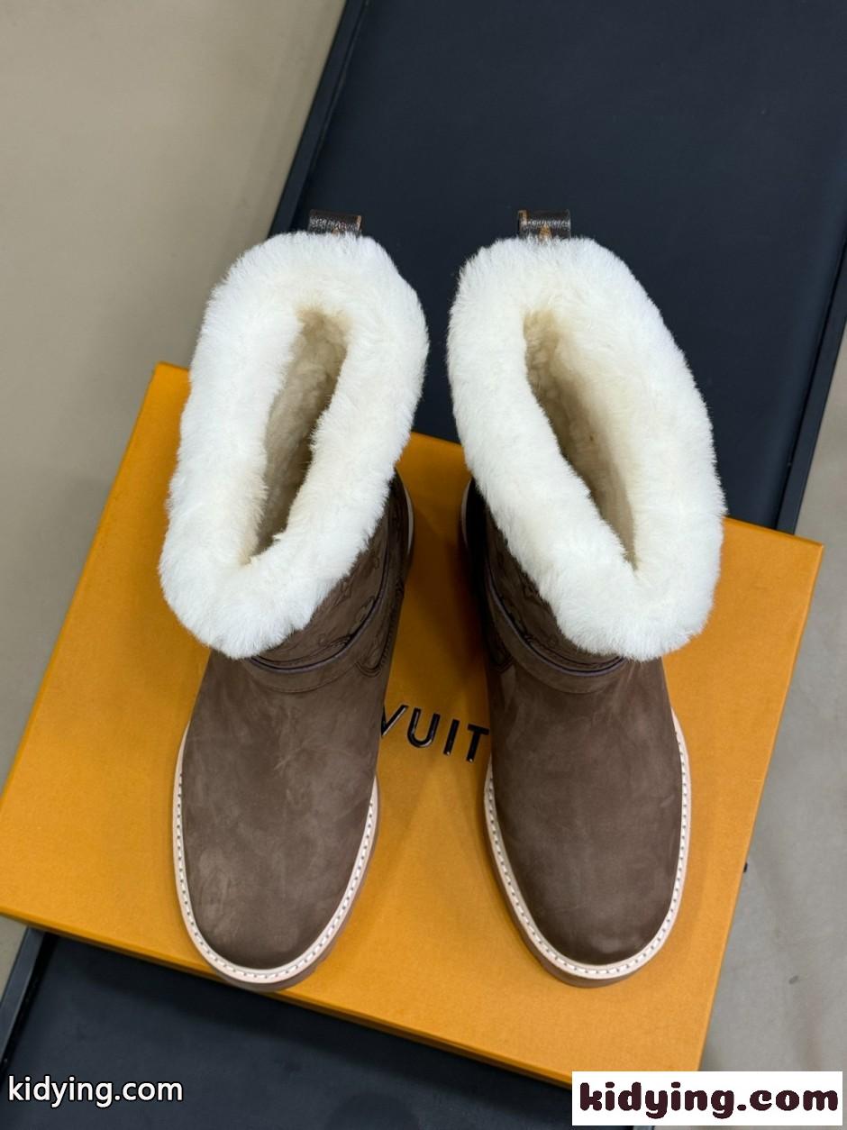 ルイ・ヴィトン ブーツ スーパーコピー N級品 LV SKI テリトリー アンクルブーツ-2