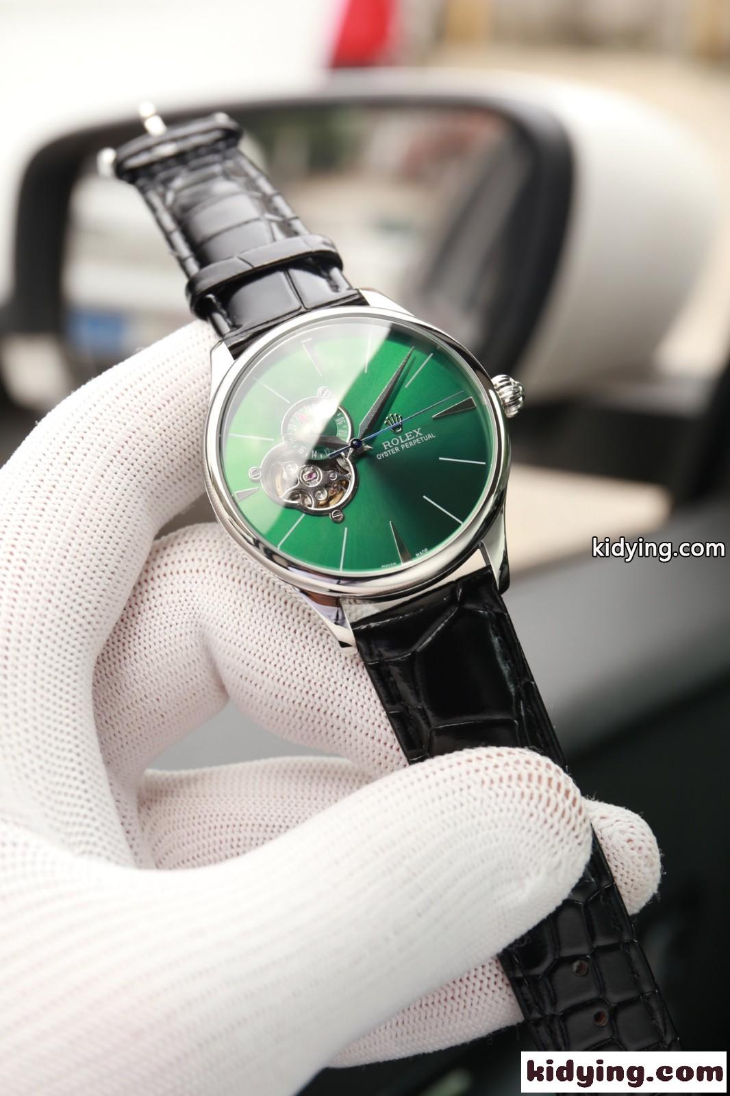 洗練された カジュアル エレガント 42mm ロレックス 時計 コピー 自動巻き ウォッチ-2