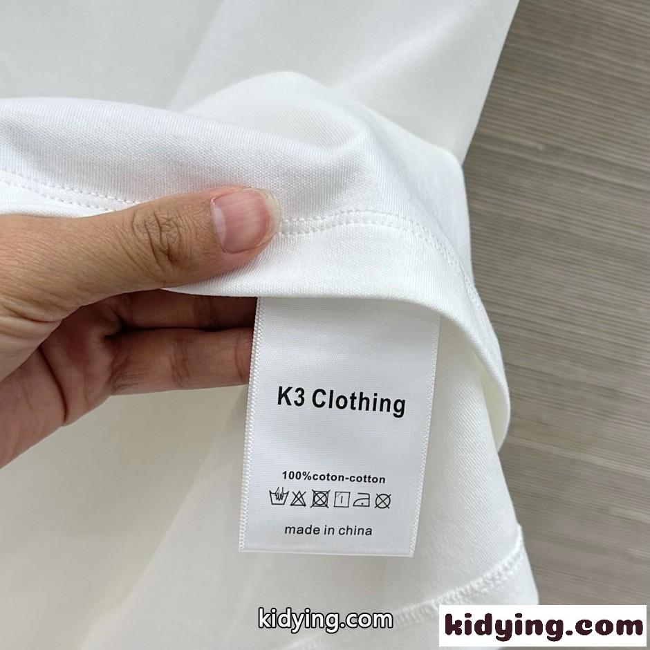 Dior Médaillon エンブロイダリー 半袖Tシャツ クリスチャン・ディオール Tシャツ コピー ホワイト-3