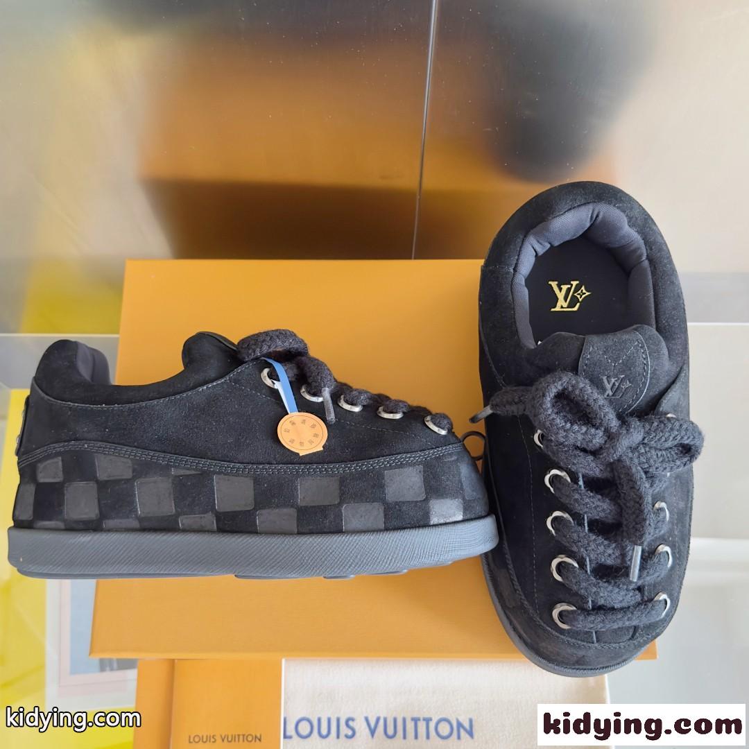 LV イエティ レースアップシューズ ルイ・ヴィトン スーパーコピー ブラック-1