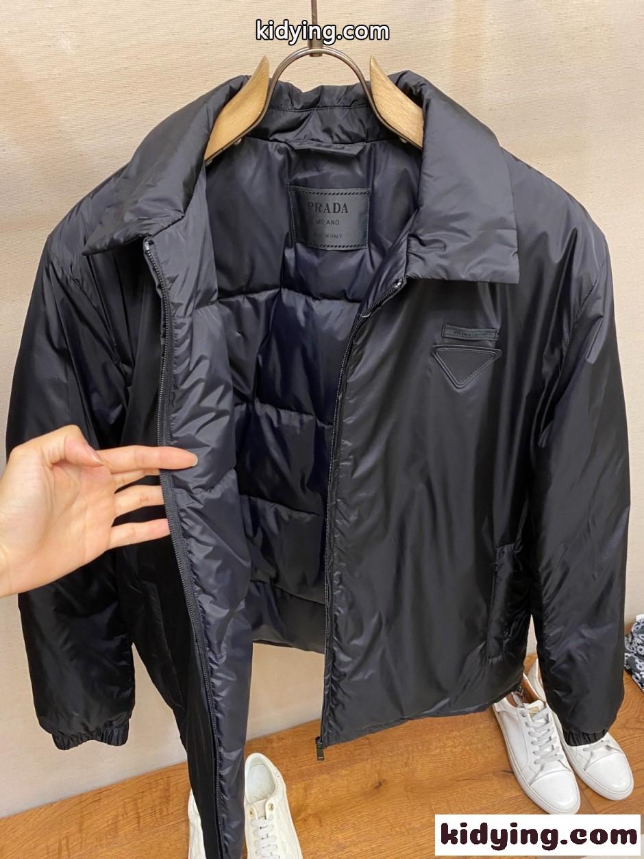 上品 洗練された プラダ ダウンジャケット コピー シャツジャケット-4