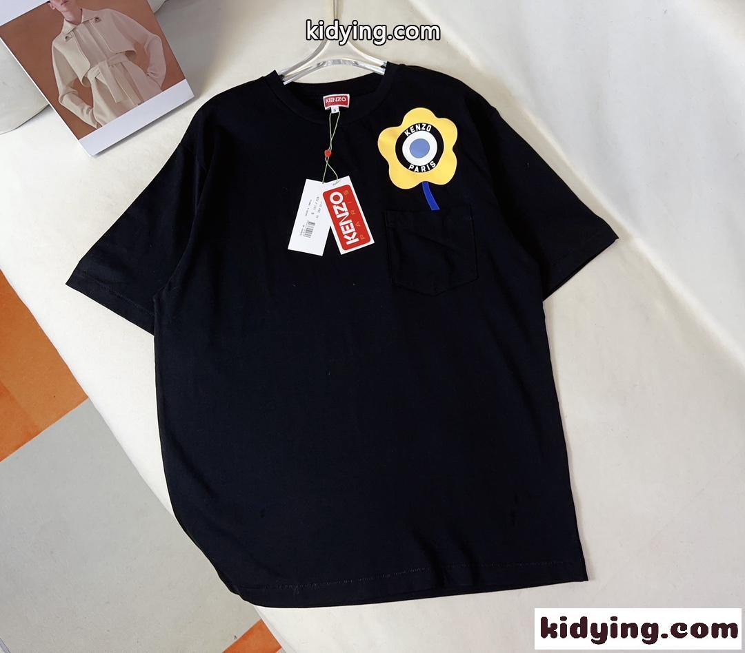 おしゃれ 合わせやすい KENZO TARGET プリント ケンゾー Tシャツ コピー コットン-0
