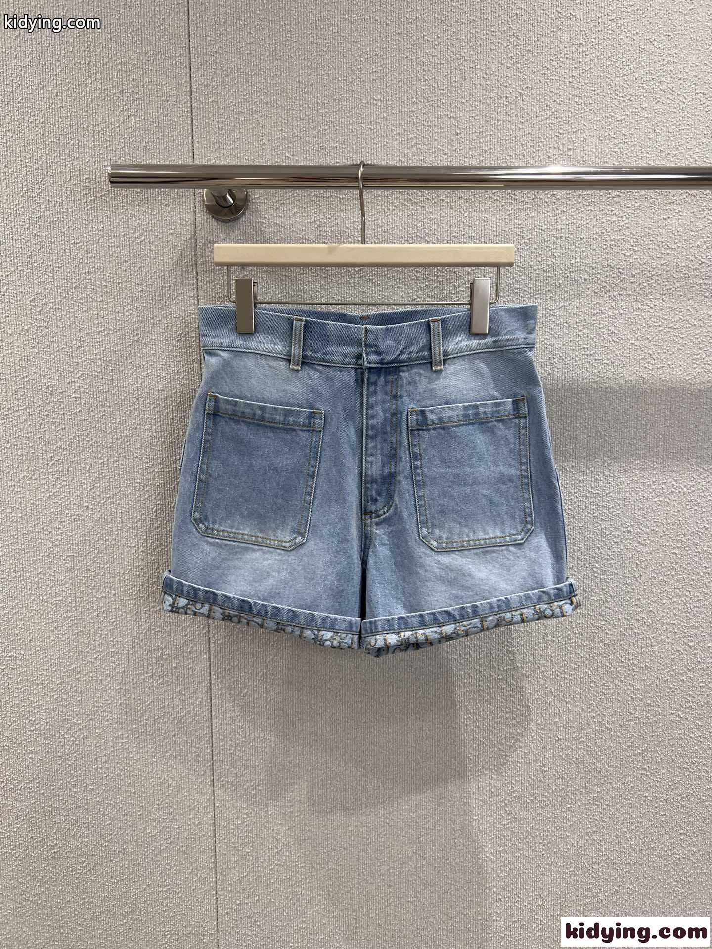 クリスチャン・ディオール パンツ コピー レディース Dioriviera デニム ショートパンツ-0