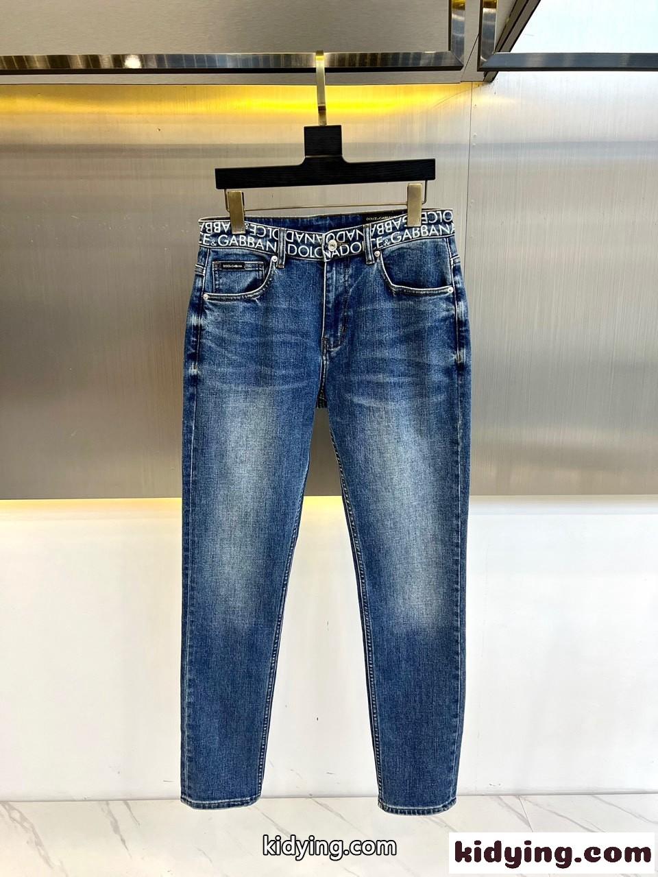 お洒落 合わせやすい ドルチェ&ガッバーナ ジーンズ コピー メンズ デニムパンツ-1