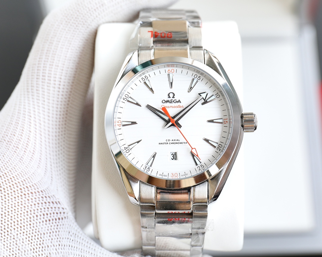 定番 オメガ 時計 コピー おしゃれ 41mm シーマスター メンズ 腕時計 ウォッチ-0