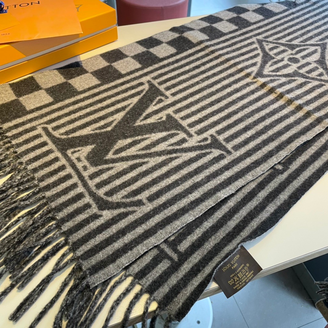 LV グラフィカル マフラー ルイヴィトン スカーフ コピー メンズ-2