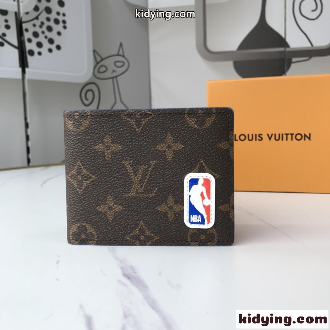 LOUIS VUITTON × NBA モノグラム ポルトフォイユ・ミュルティプル M80105 スーパーコピー-0