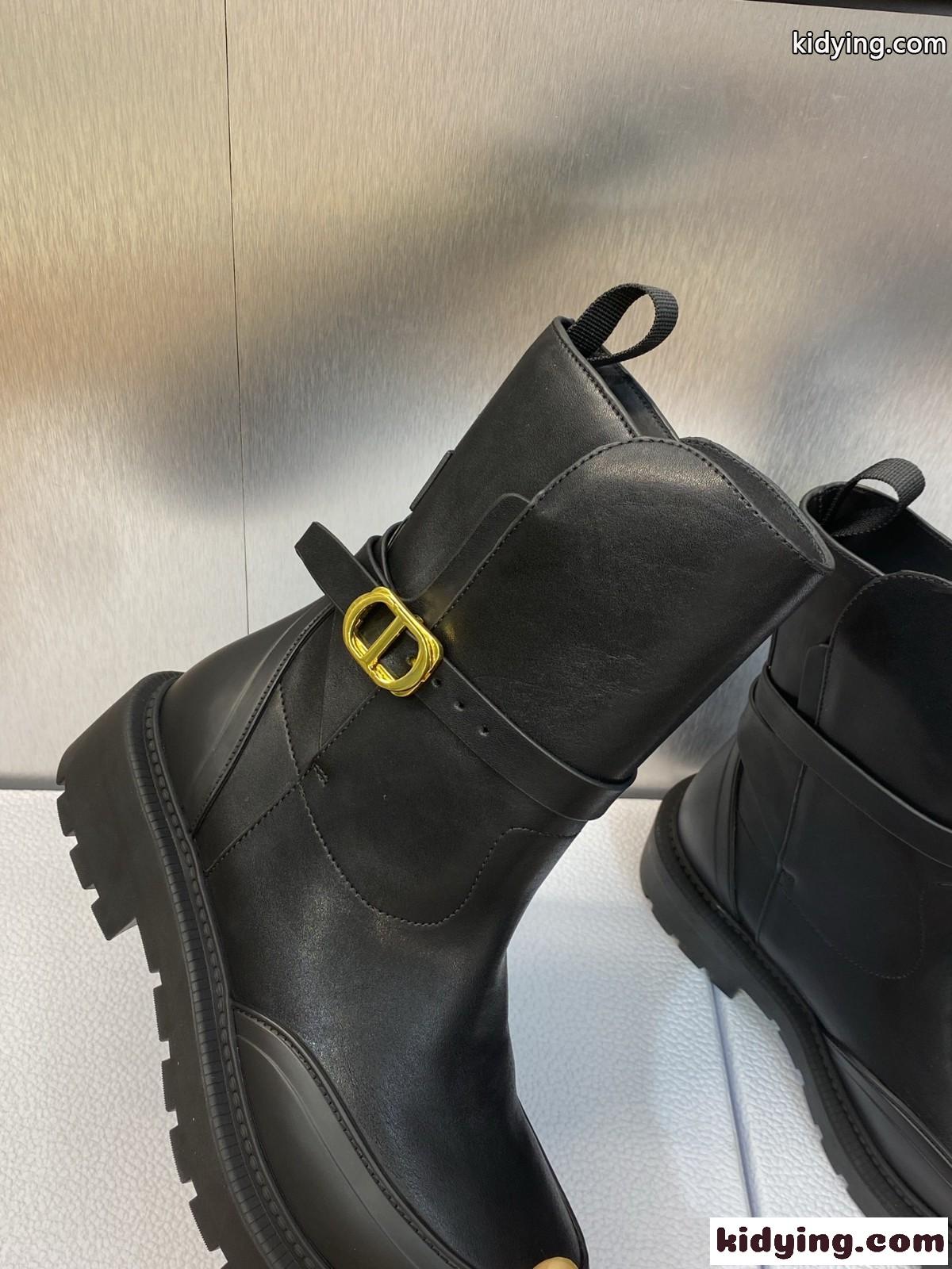 DIOR EMPREINTE ショートブーツ クリスチャン・ディオール ブーツ コピー-4